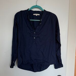 Navy xirena blouse XS